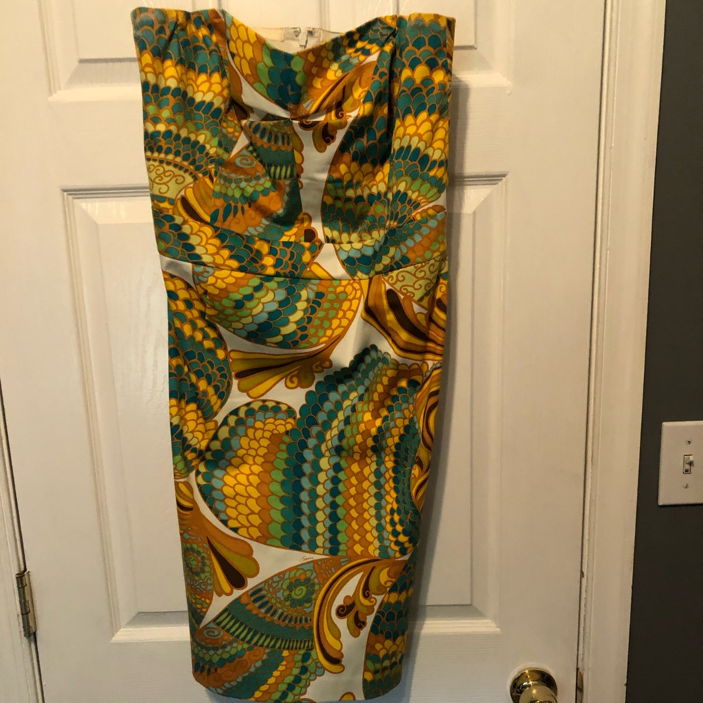 Banana Republic strapless cocktail dress